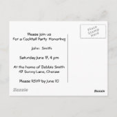 Carte Postale Salle de calcul entièrement personnalisable (Dos)