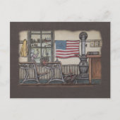 Carte Postale Salle de classe Amish One Room (Devant)