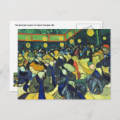 Carte postale : Salle de danse à Arles (Devant / Derrière)