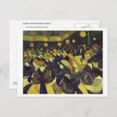 Carte Postale Salle de danse à Arles Van Gogh Art (Devant / Derrière)
