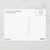 Carte Postale Salle de l'Indépendance (Dos)