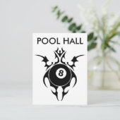 Carte Postale salle de pool tribale (Debout devant)