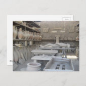 Carte Postale Salle de poterie à Pompéi (Devant / Derrière)