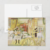 Carte Postale Salle de travail, pub. dans 'Lasst Licht Hinin' (` (Devant / Derrière)