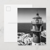 Carte Postale Salle lanterne d'un phare | Bømlo Norvège (Devant / Derrière)