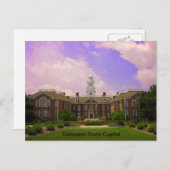 Carte Postale Salle législative Capitole d'État du Delaware à Do (Devant / Derrière)