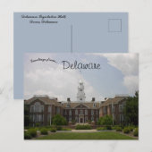 Carte Postale Salle législative du Delaware Dover Delaware (Devant / Derrière)