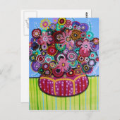 CARTE POSTALE SALLES (Devant / Derrière)