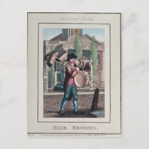 Carte Postale Salles de cheveux, église Shoreditch