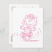 Carte Postale Sally Brown Dancing (Devant / Derrière)