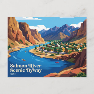 Carte Postale Salmon River Scenic Byway Idaho