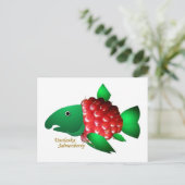 Carte Postale Salmonberry de l'Unalaska (Debout devant)