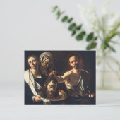 Carte Postale Salomé avec le chef Jean Le Baptiste - Caravaggio (Debout devant)