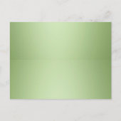 Carte Postale Salon de beauté de luxe Mint Green (Devant)