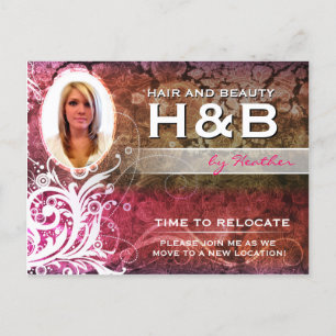 Carte Postale Salon de Flourish/carte postale chics et élégants