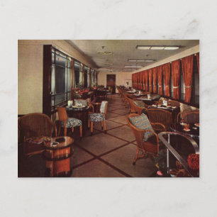 Carte Postale salon de jardin de la Queen Mary