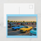 Carte Postale Salon de la voiture classique (Devant / Derrière)