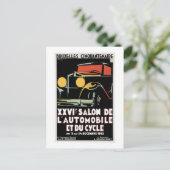 Carte Postale Salon de l'automobile (Debout devant)