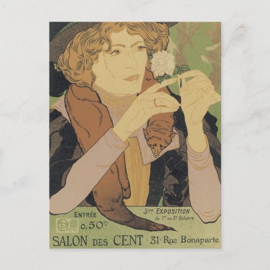 Carte Postale Salon des Cents (Devant)