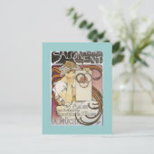 Carte Postale Salon des Cents. ~ Alphonse Mucha (Debout devant)