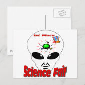Carte Postale Salon des sciences (Devant / Derrière)