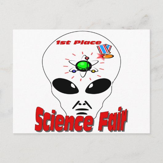 Carte Postale Salon des sciences (Devant)