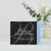 Carte postale Salon et publicité Spa (Debout devant)