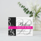 Carte postale Salon et publicité Spa (Debout devant)