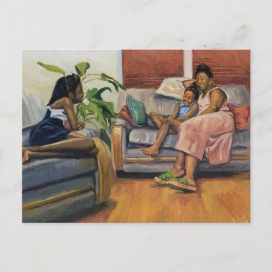 Carte Postale Salon Lounge 2000 (Devant)