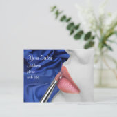 Carte postale Salon, Modèle (Debout devant)