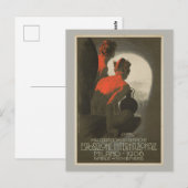 Carte Postale Salon mondial de Milan 1906 (Devant / Derrière)