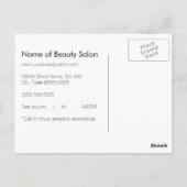 Carte Postale Salon rose moderne Rendez-vous Soft Chic Bokeh (Dos)