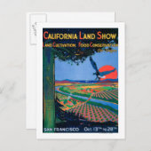 Carte Postale Salon San Francisco, Californie (Devant / Derrière)