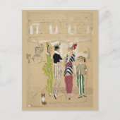 Carte Postale Salon Vanity sur l'avenue (1914) (Devant)