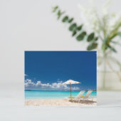 Carte Postale Salons sur la plage (Debout devant)