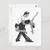 Carte Postale Salsa (Devant / Derrière)