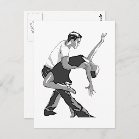 Carte Postale Salsa (Devant / Derrière)