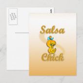 Carte Postale Salsa Chick (Devant / Derrière)