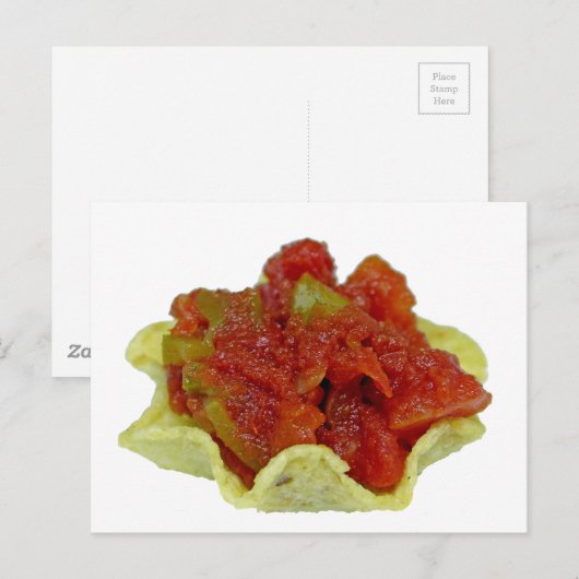 Carte Postale Salsa maison (Devant / Derrière)