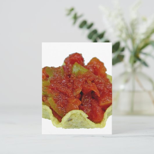 Carte Postale Salsa maison (Debout devant)