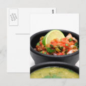 Carte Postale Salsa mexicaine (Devant / Derrière)