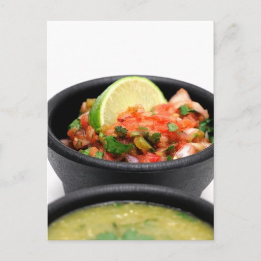 Carte Postale Salsa mexicaine (Devant)