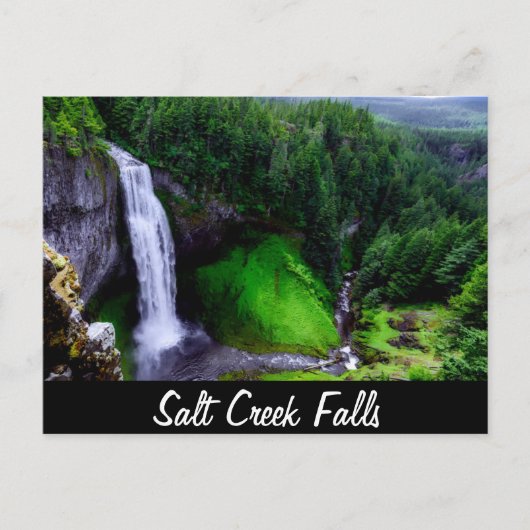 Carte Postale Salt Creek Falls, Oregon (Devant)