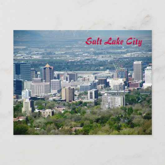 Carte Postale Salt Lake City (Devant)