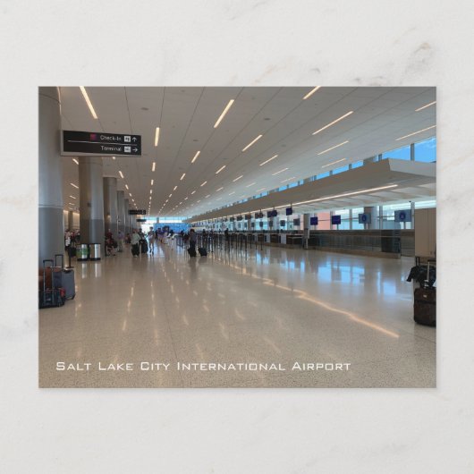 Carte Postale Salt Lake City Inter (Devant)
