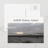 Carte Postale Salthill, Galway, Irlande (Devant / Derrière)