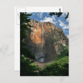 Carte Postale Salto Angel Saison Sèche (Devant / Derrière)