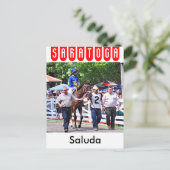 Carte Postale Saluda, fillette de 2 ans par Congaree (Debout devant)