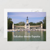 Carte Postale Saludos desde España 3 (Devant / Derrière)