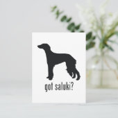 Carte Postale Saluki (Debout devant)